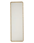 Hammered Iron Edge Full Mirror - Dark Gray