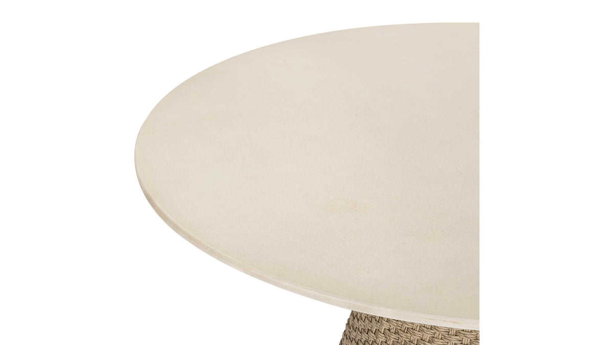 Cardoso - Indoor-Outdoor Dining Table - Brown / White / Woodtone