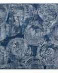 Framed Canvas Indigo Spiral - Gallery Wrapped