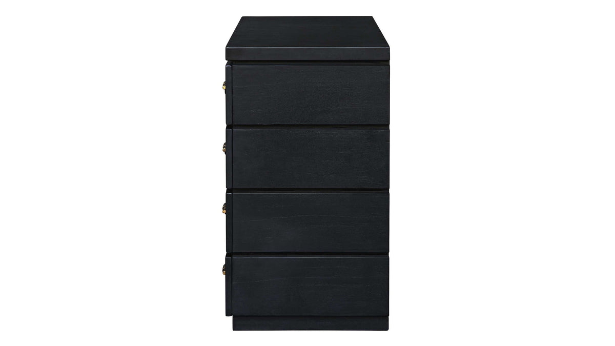 Halifax - Mahogany Accent Chest - Black