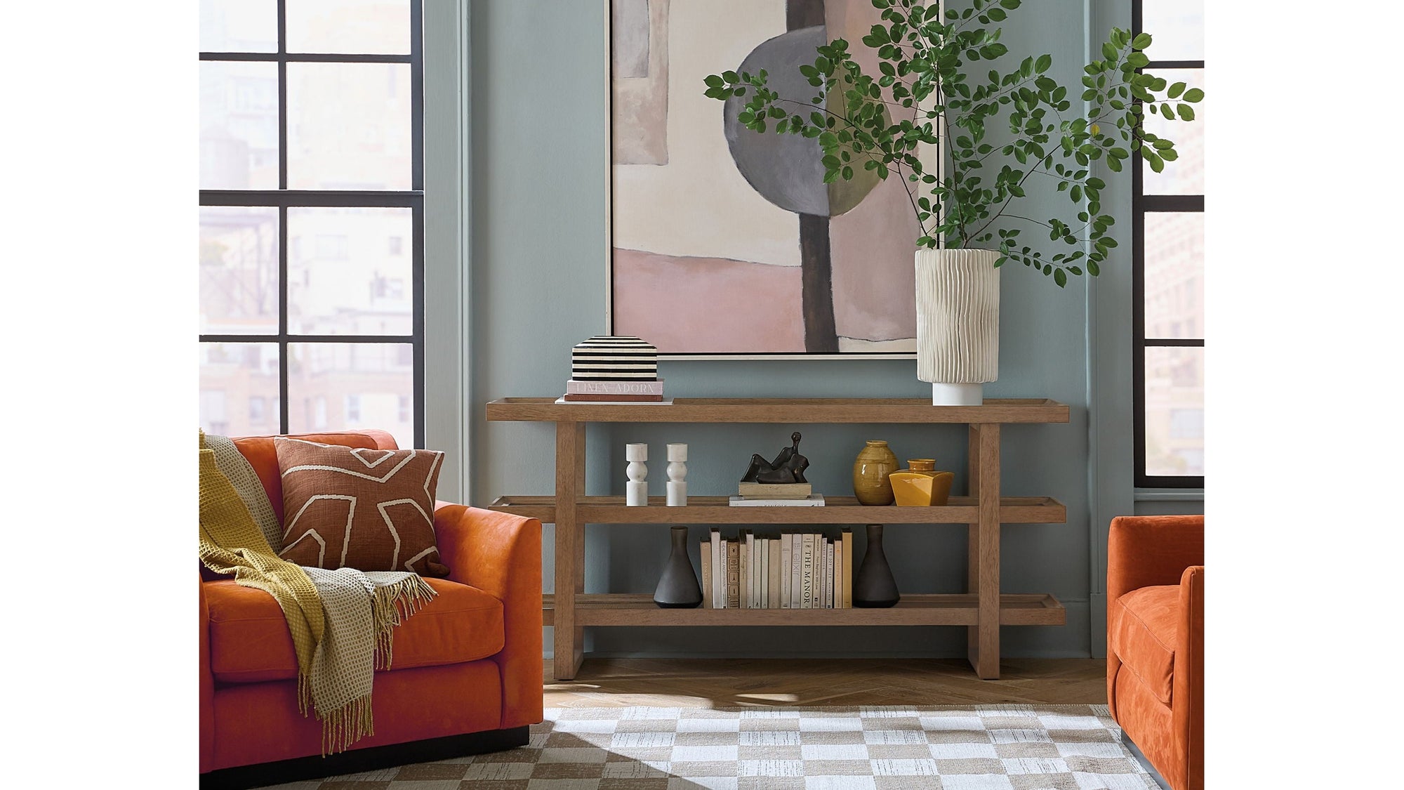 Sonnet - Console Table - Dark Gray