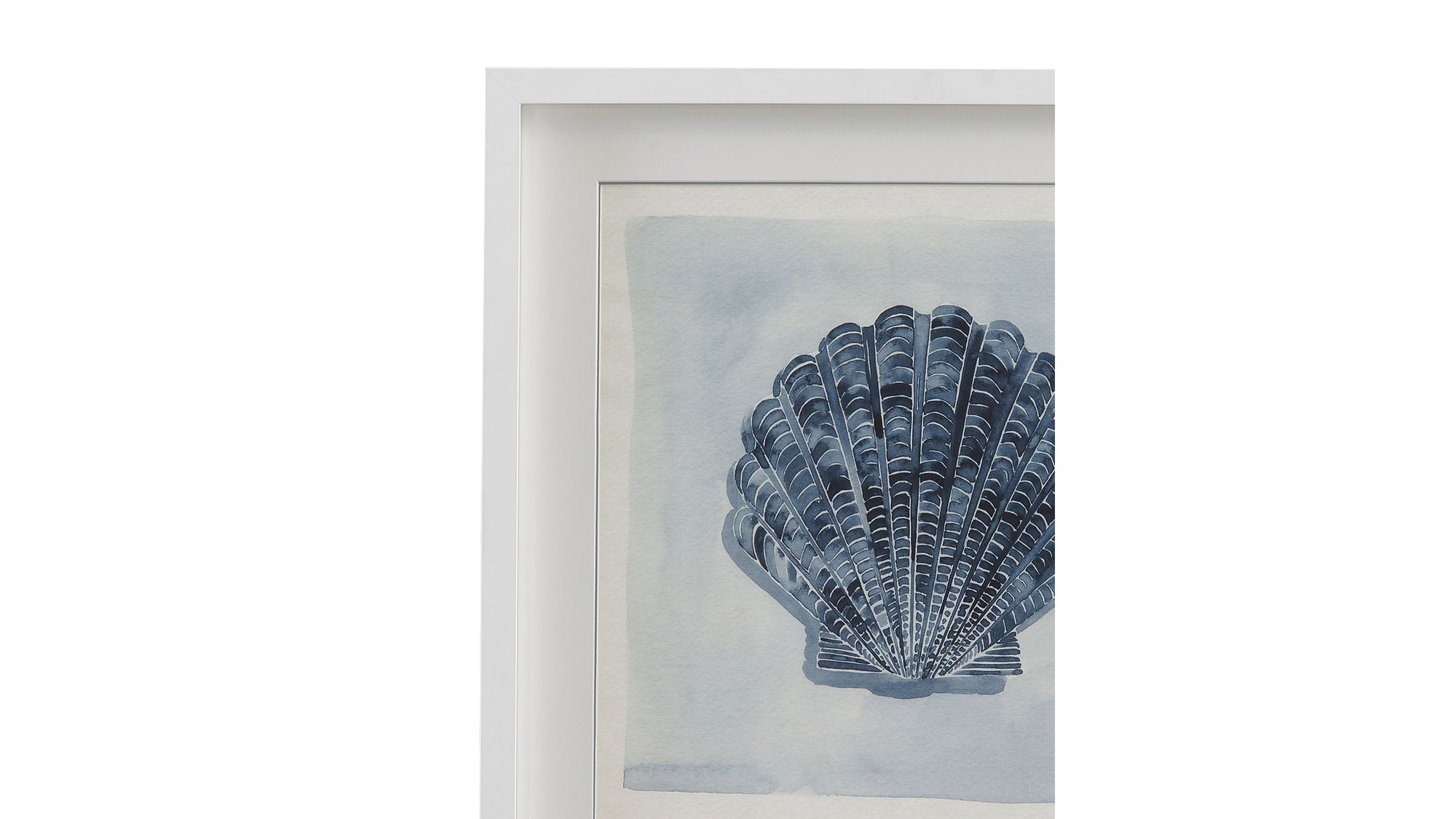 Treasure II Framed Print - Blue