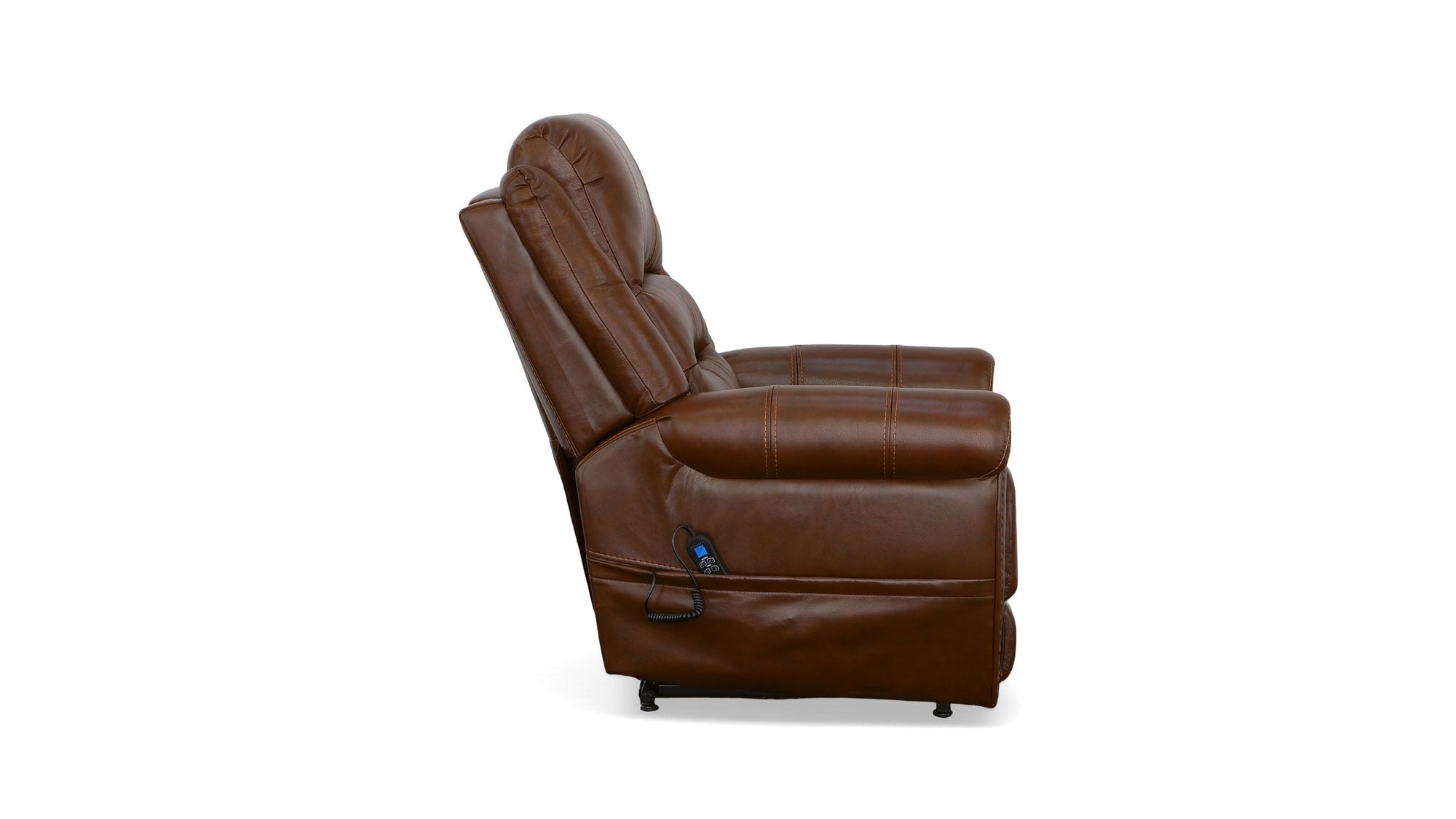Oscar - Power Lift Recliner With Right-Hand Control &amp; Power Headrest - Grizzly