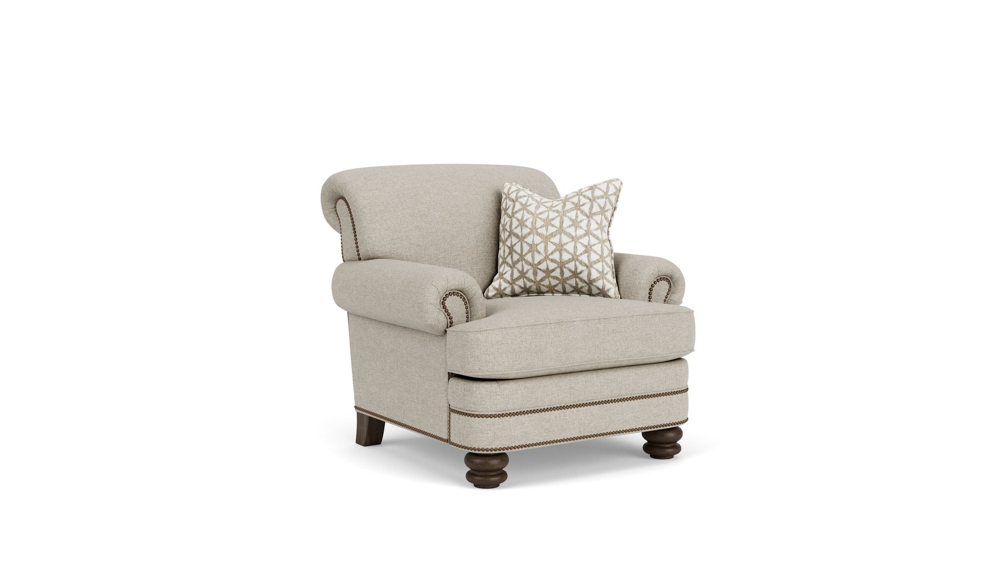 Bay Bridge - Chair, Nailhead Trim