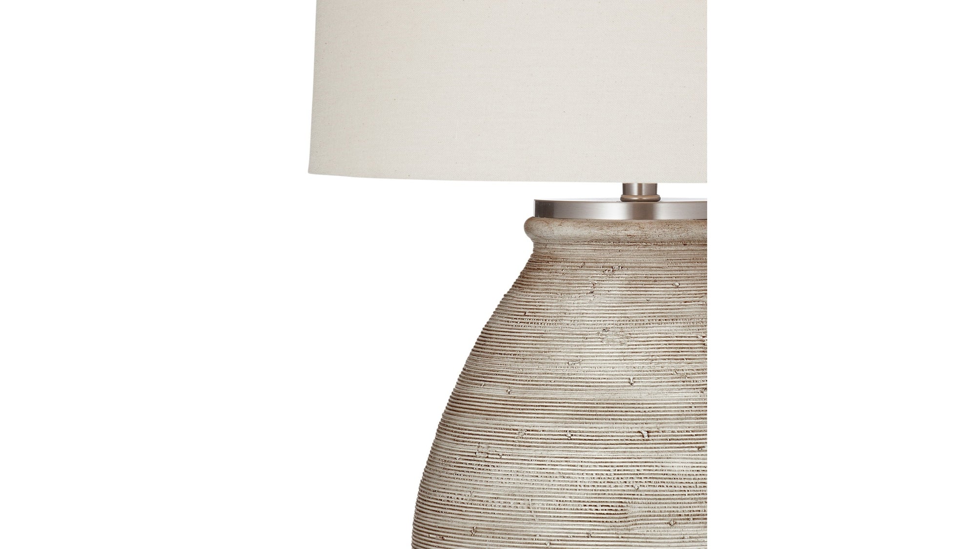 Fraser - Table Lamp - Distressed Cream