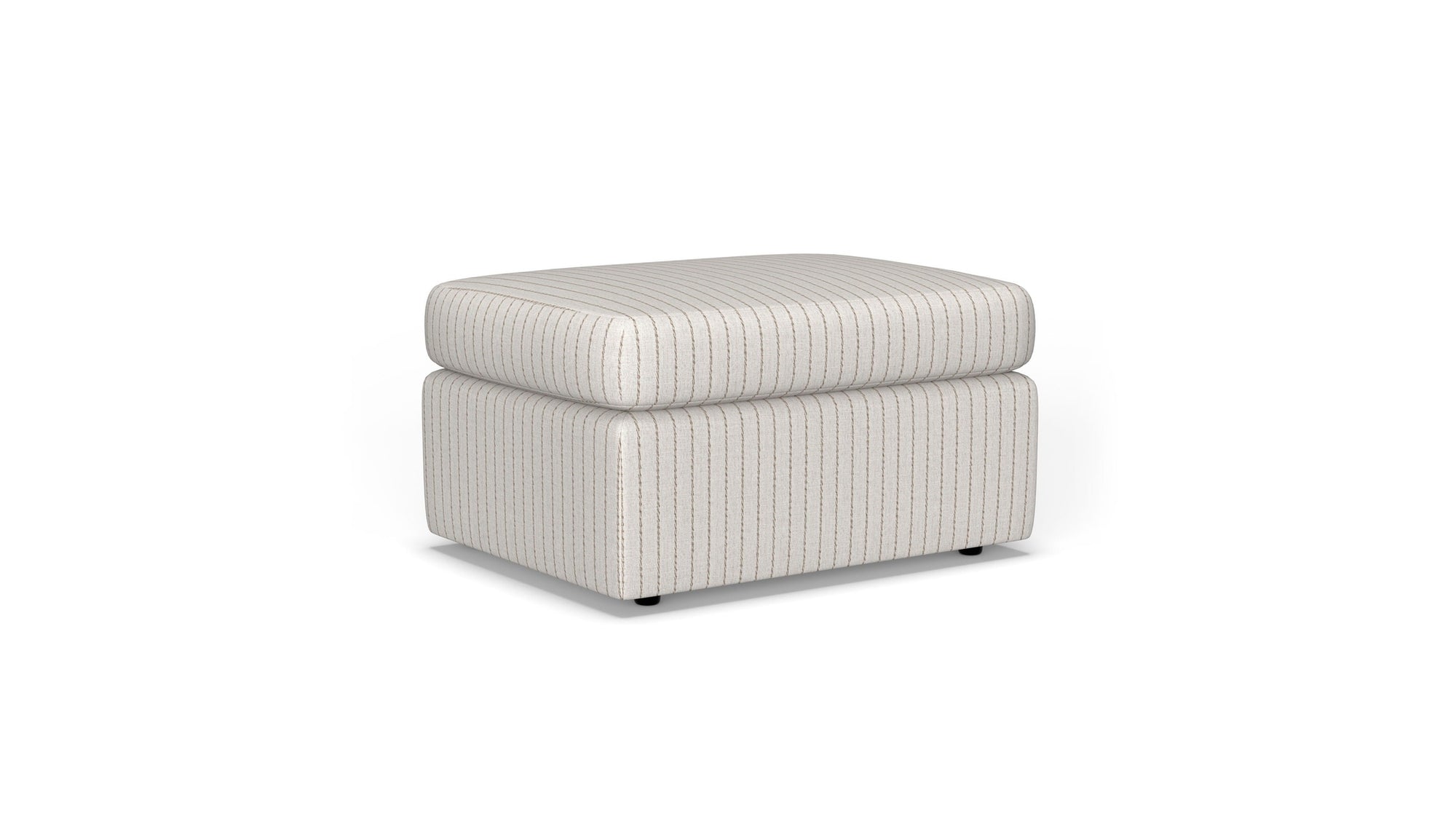 Sky - Fabric Ottoman