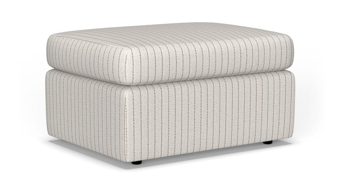 Sky - Fabric Ottoman