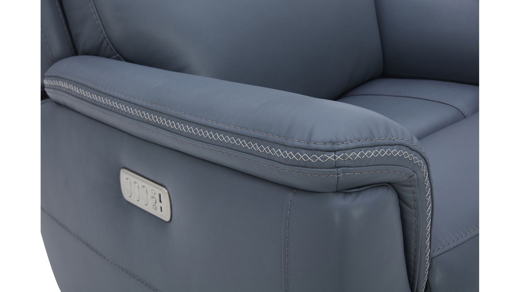 Sawyer - Swivel Glider With Power Headrest, Lumbar, Heat &amp; Massage