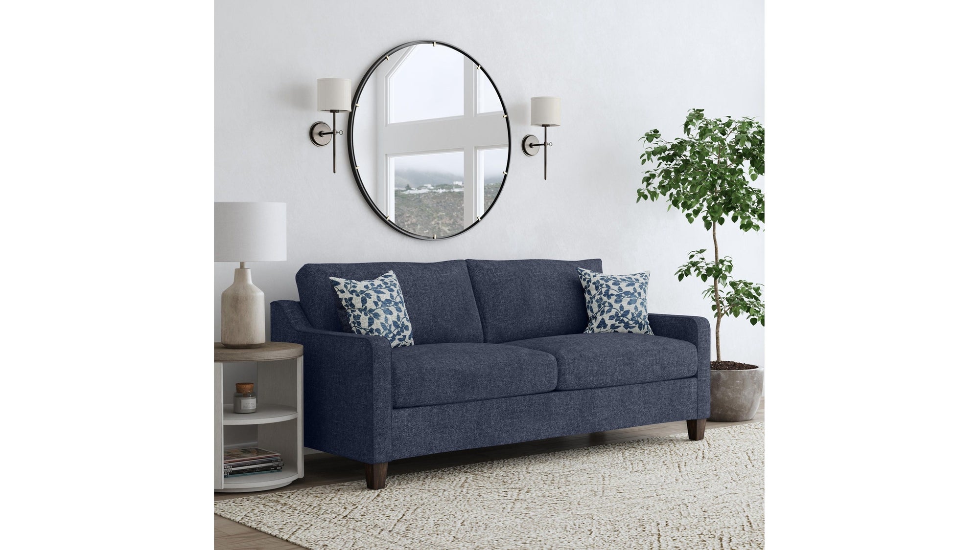 Jay - Fabric Stationary Sofa