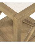 Holden - Square End Table - Rustic Blonde