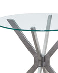 Deen - Round End Table - Gray