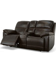 Jackson - Power Reclining Loveseat With Console & Power Headrests