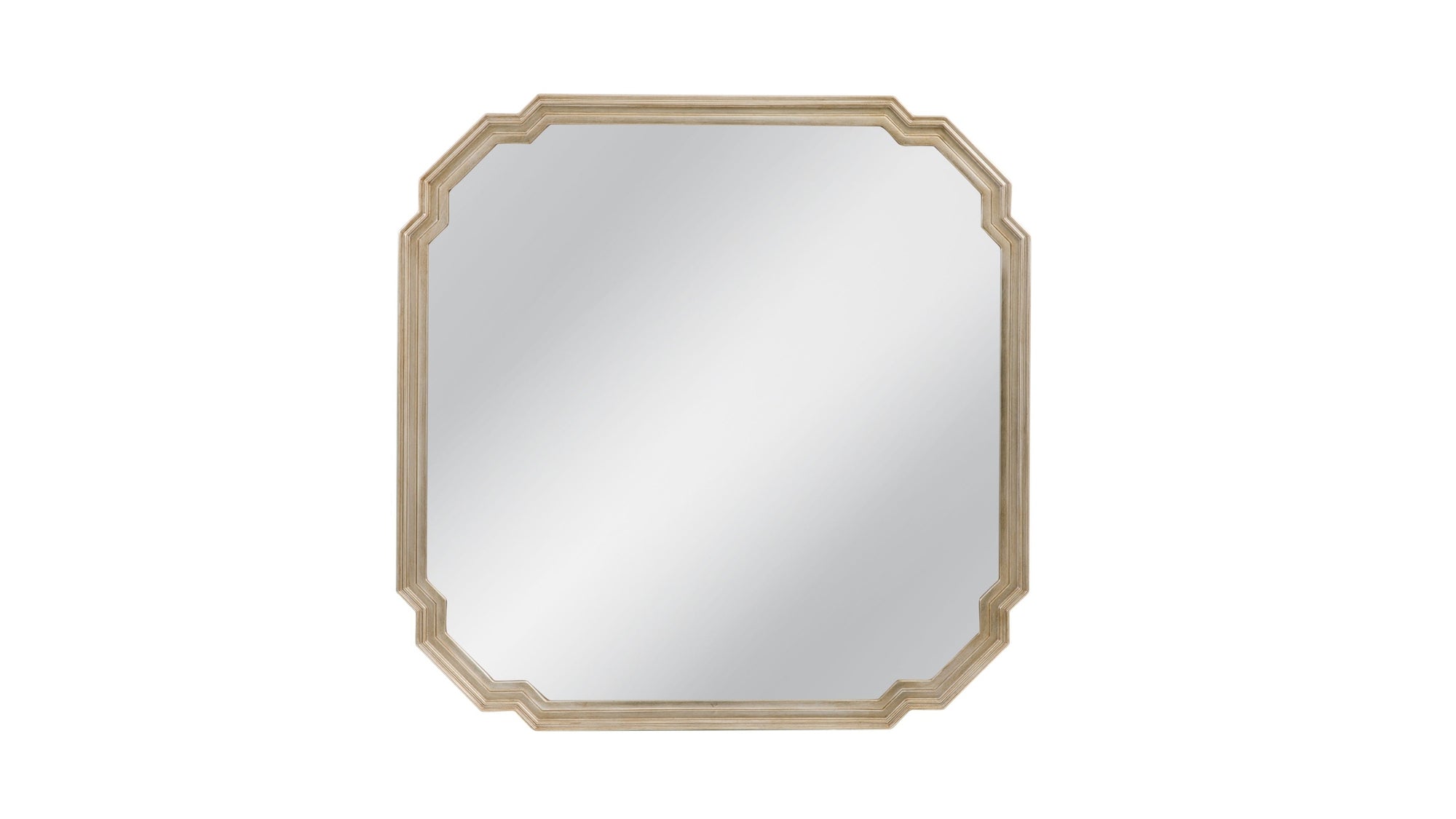 Mimosa - Wall Mirror - Ant Silver Leaf