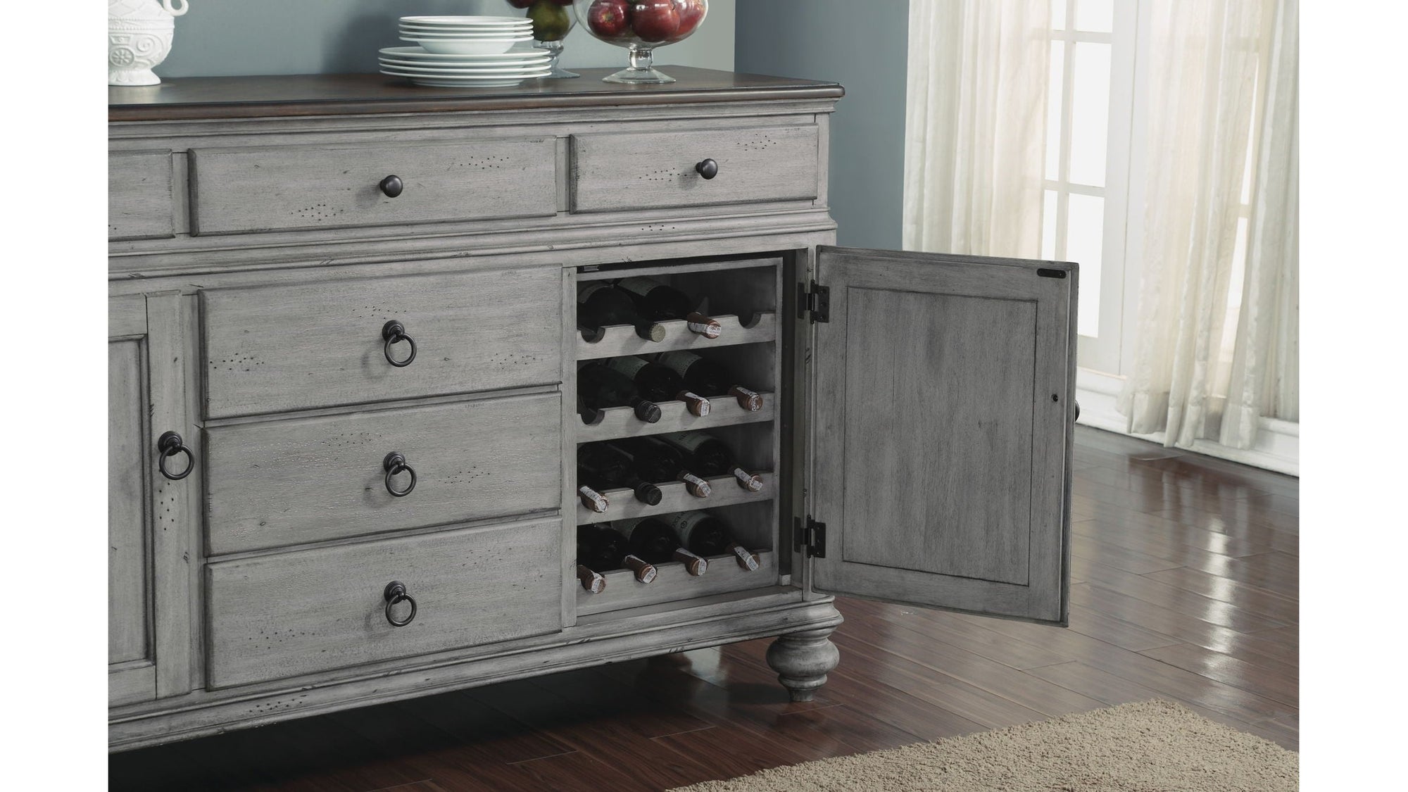 Plymouth - Buffet - Gray