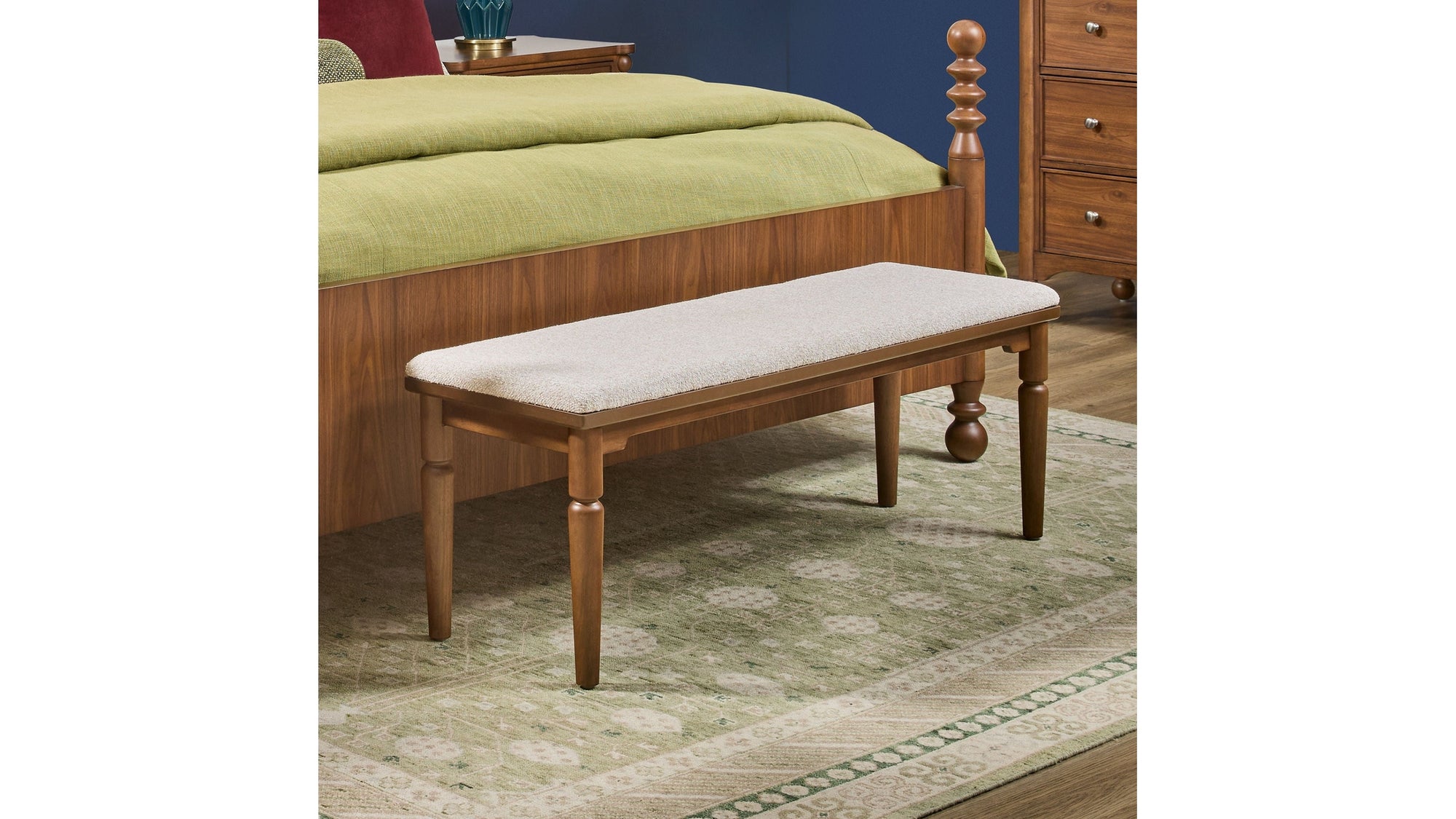 Azalea - Bench - Walnut