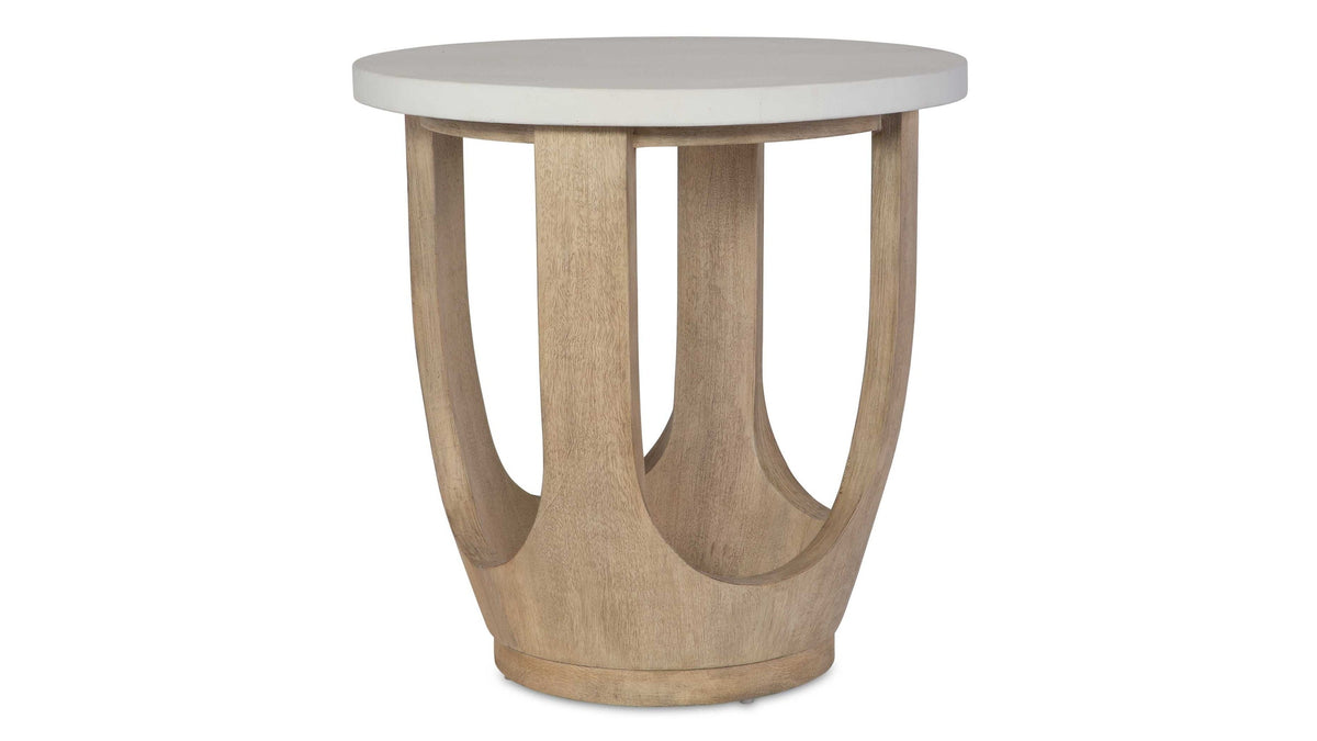 Tatli - Stone Top Side Table
