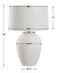 Adelaide - Table Lamp - White