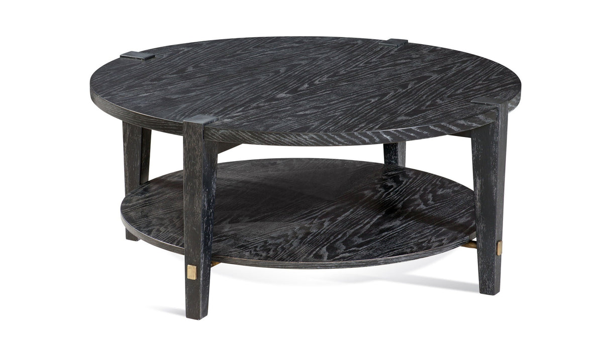 Whitfield - Round Cocktail Table - Black
