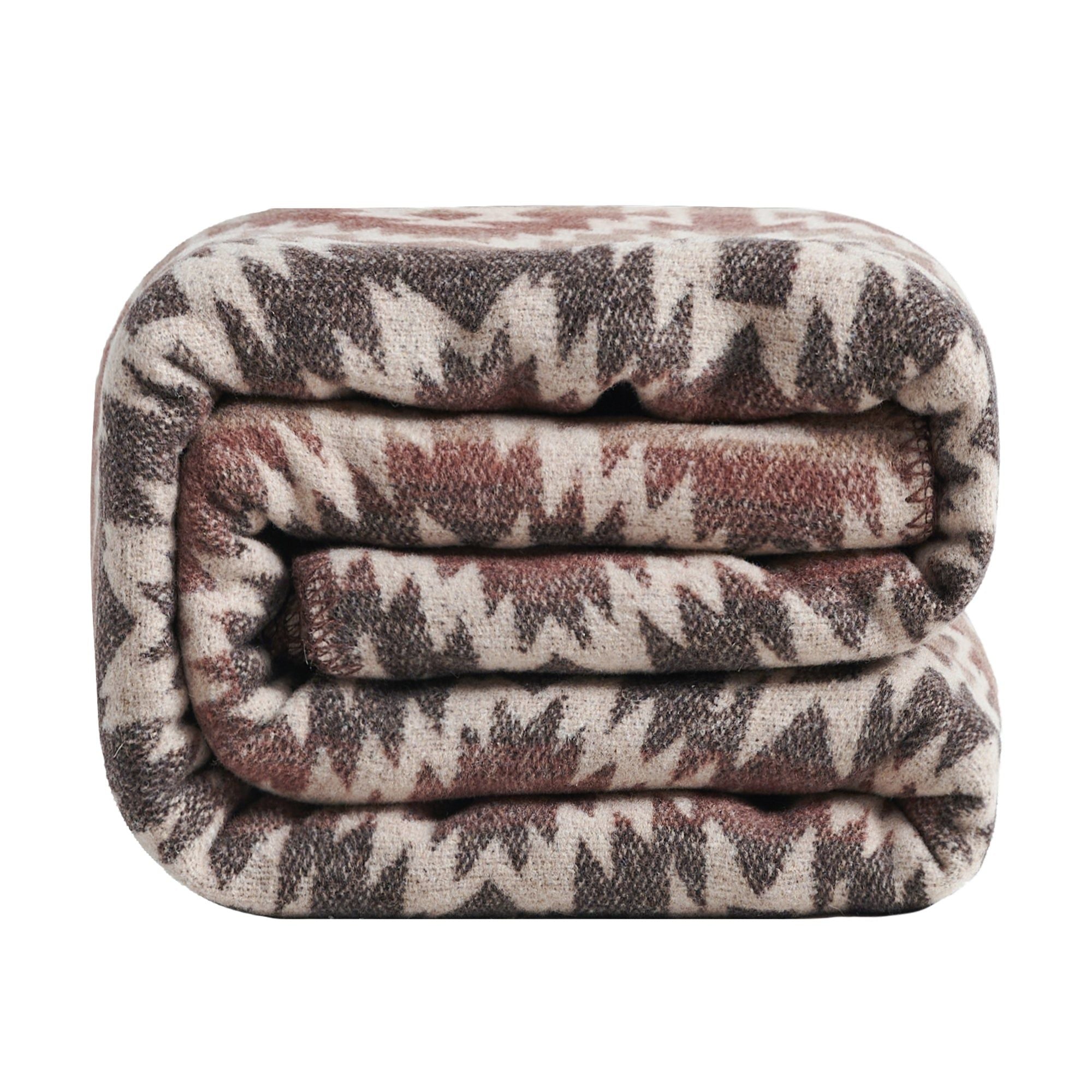 Mesa - Twin Wool Blend Blanket - Multi Color