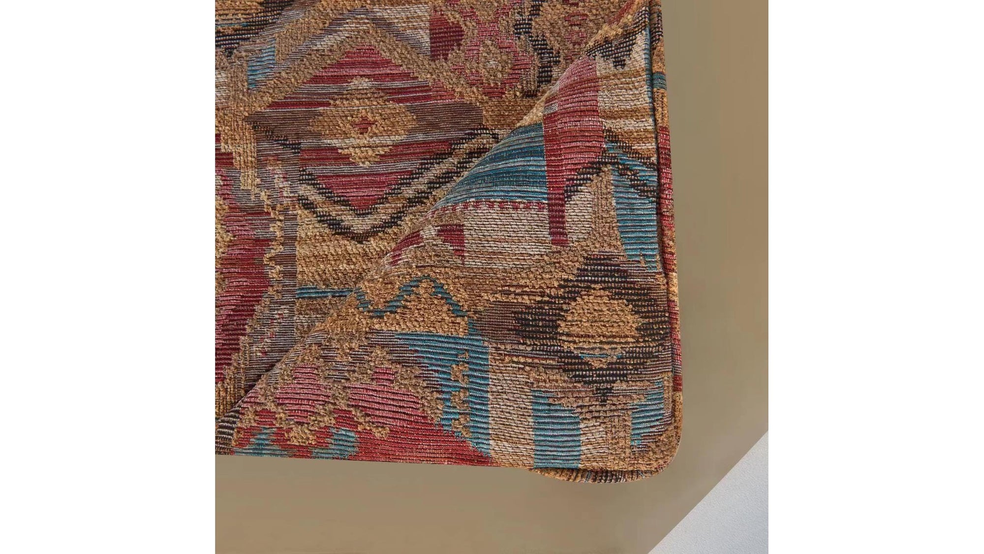 Ruidoso - Full Comforter Set Set of 4 - Gold / Red / Blue