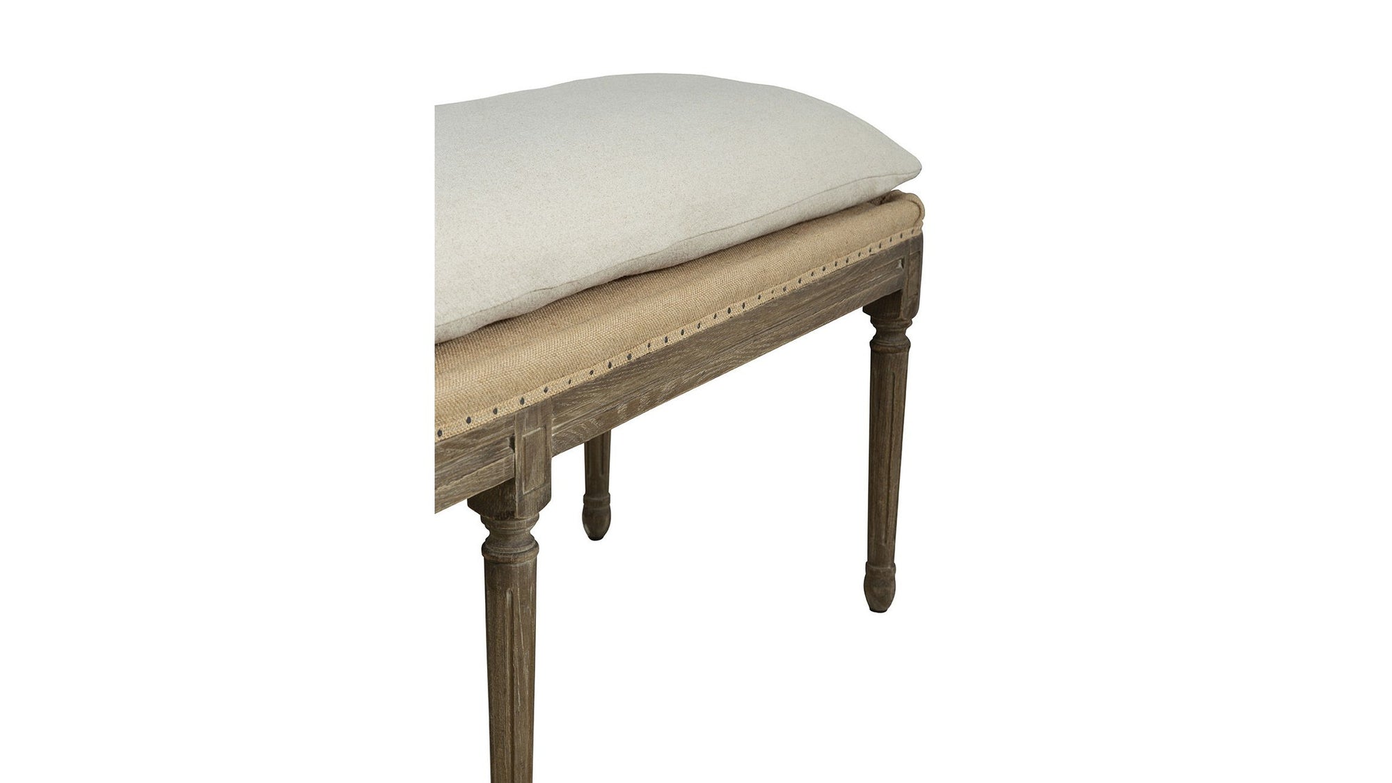 Milton - Bench - Beige / Light Brown