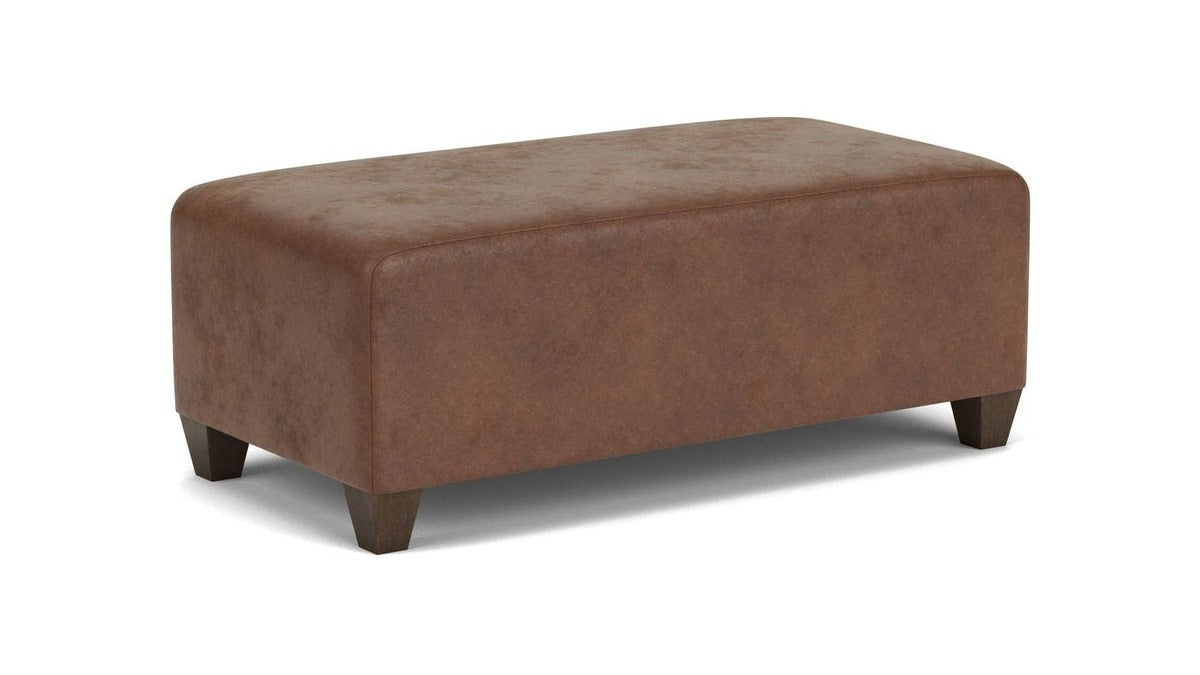 Cascade - Fabric Rectangular Cocktail Ottoman