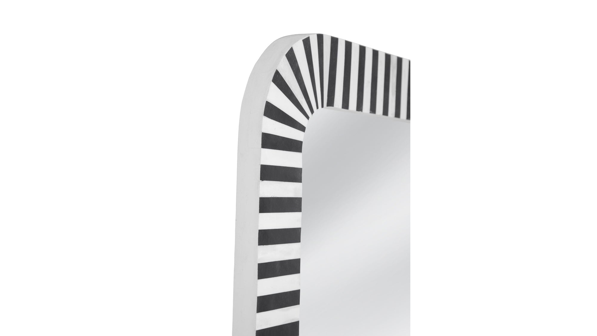 MacAlister - Floor Mirror - Black