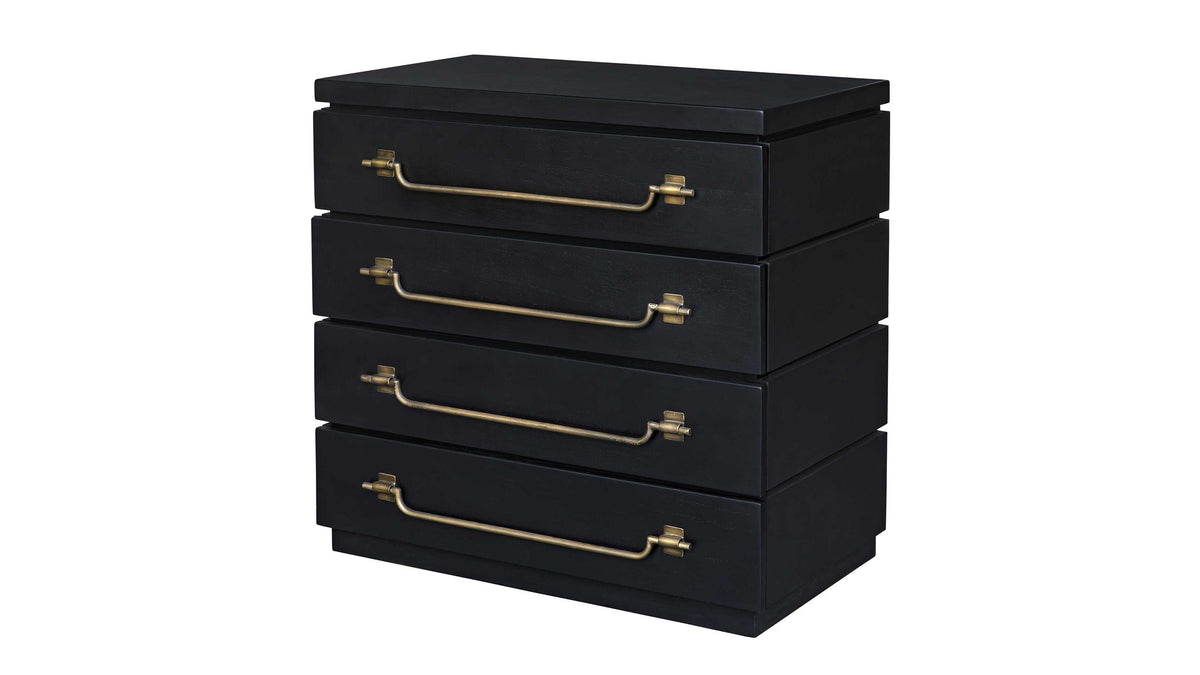 Halifax - Mahogany Accent Chest - Black