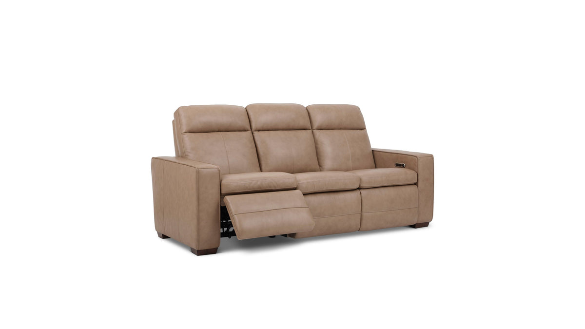 Dutch - Power Reclining Sofa With Console, Power Headrest, &amp; Lumbar