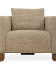 Halligan - Upholstered Accent Chair - Brown
