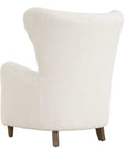 Ingel - Wingback Armchair - White