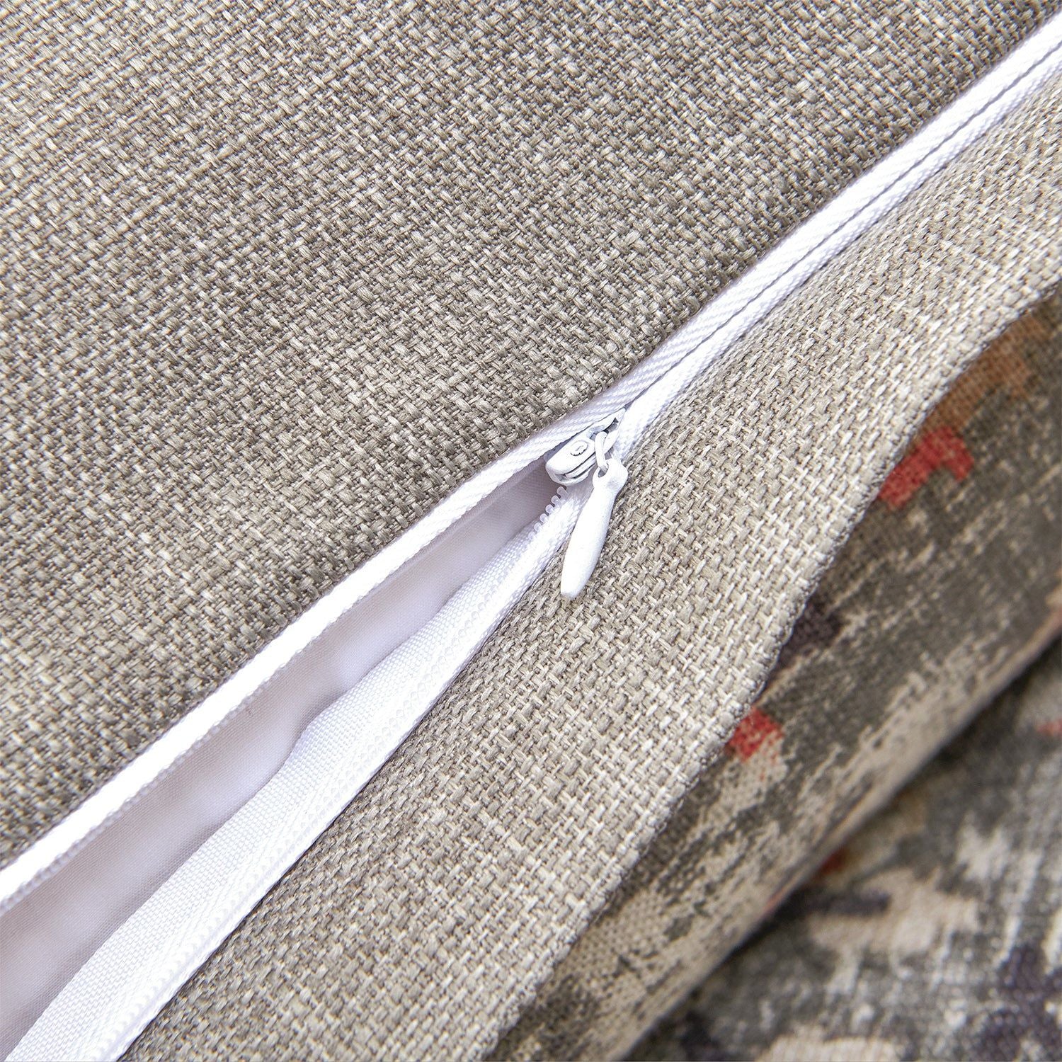 Carmen Kilim - Queen Duvet Cover Set (Set of 3) - Taupe