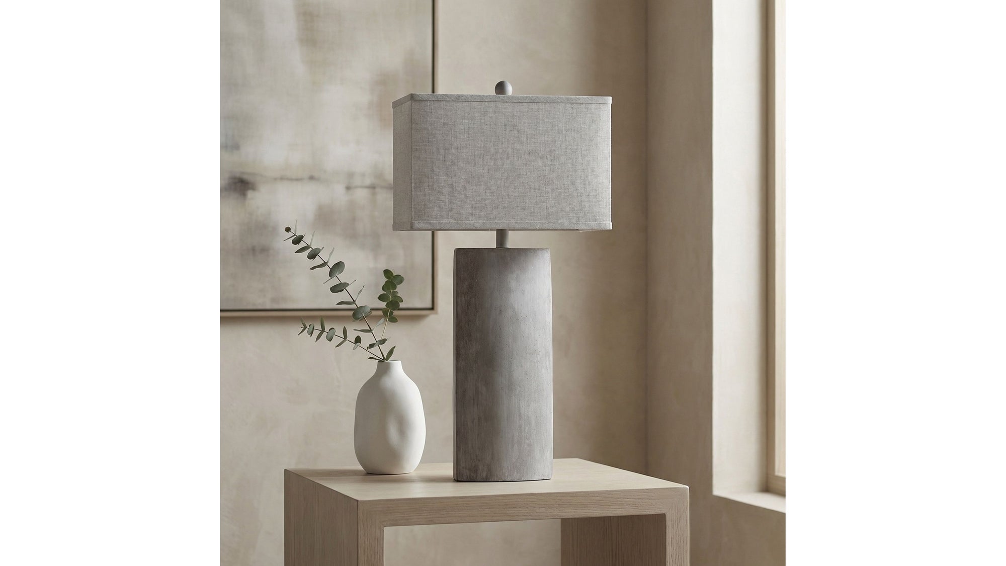 Jonas - Table Lamp - Gray