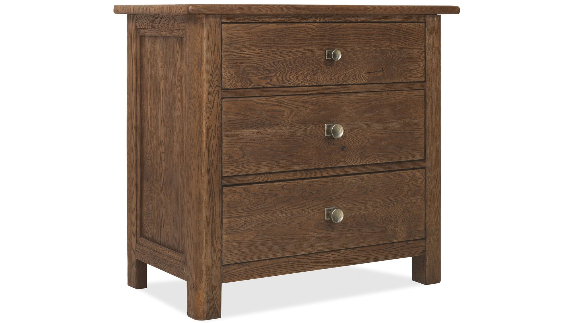 Driftwood - Three-Drawer Nightstand