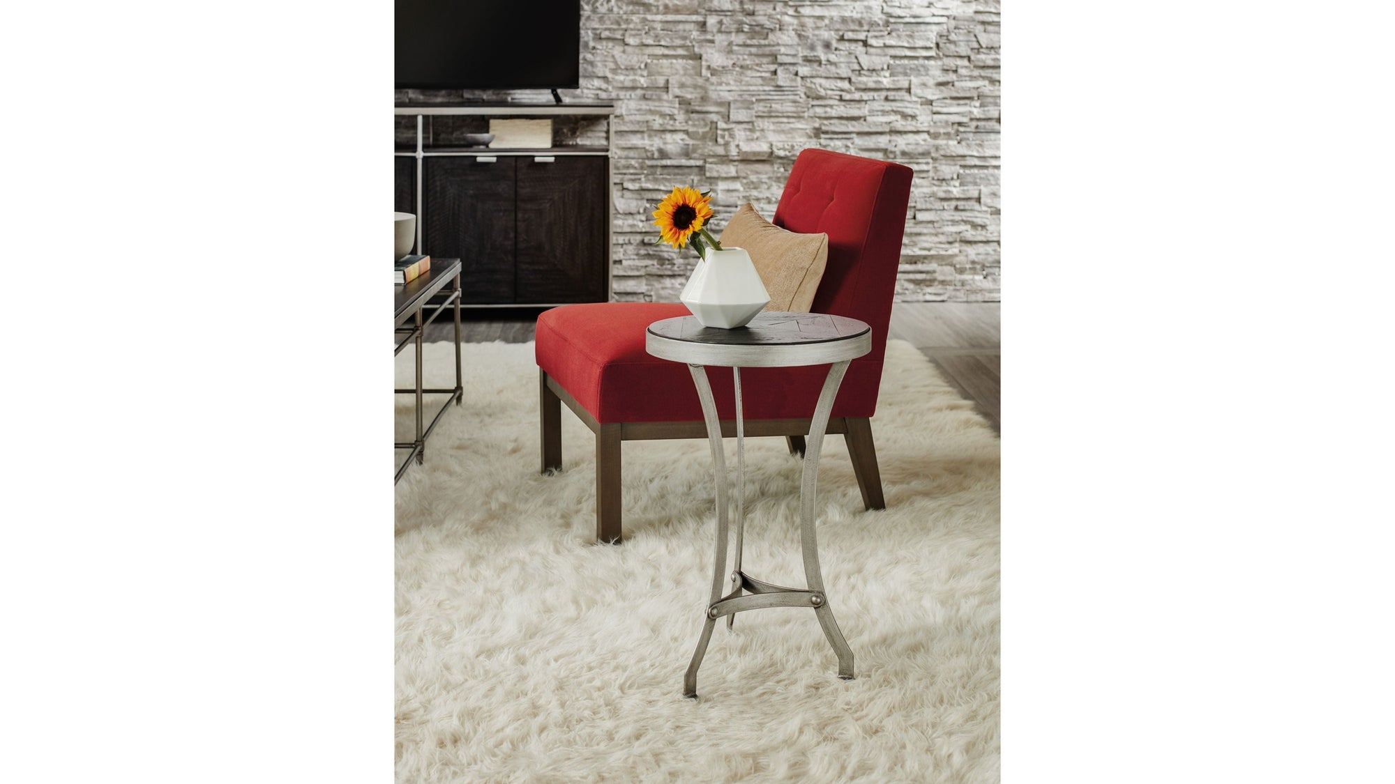 Commerce And Market - Saint Armand Accent Martini Table