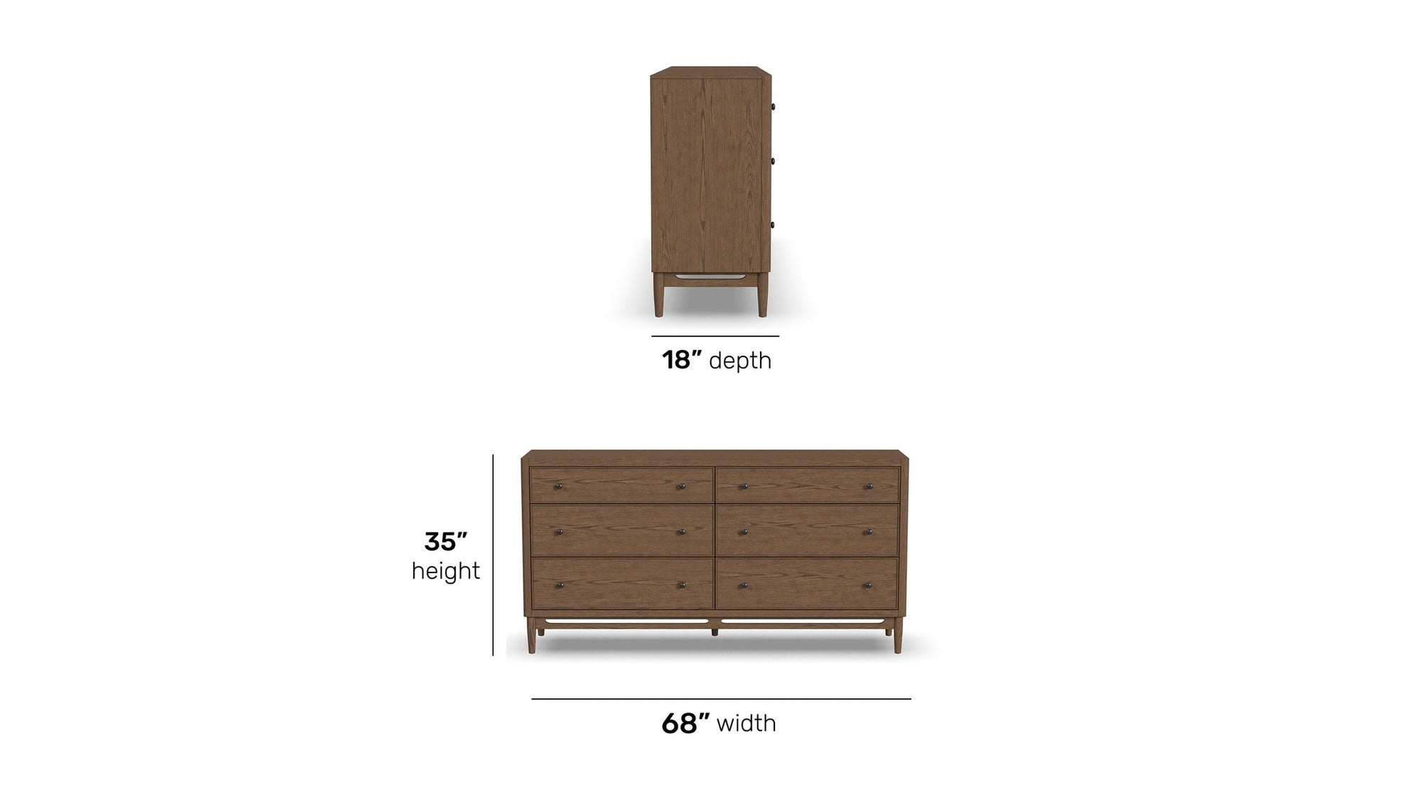 Verona - Dresser - Light Brown