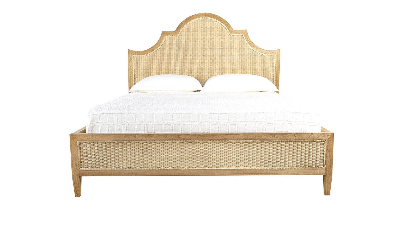 Sherlock - King Bed - Light Brown
