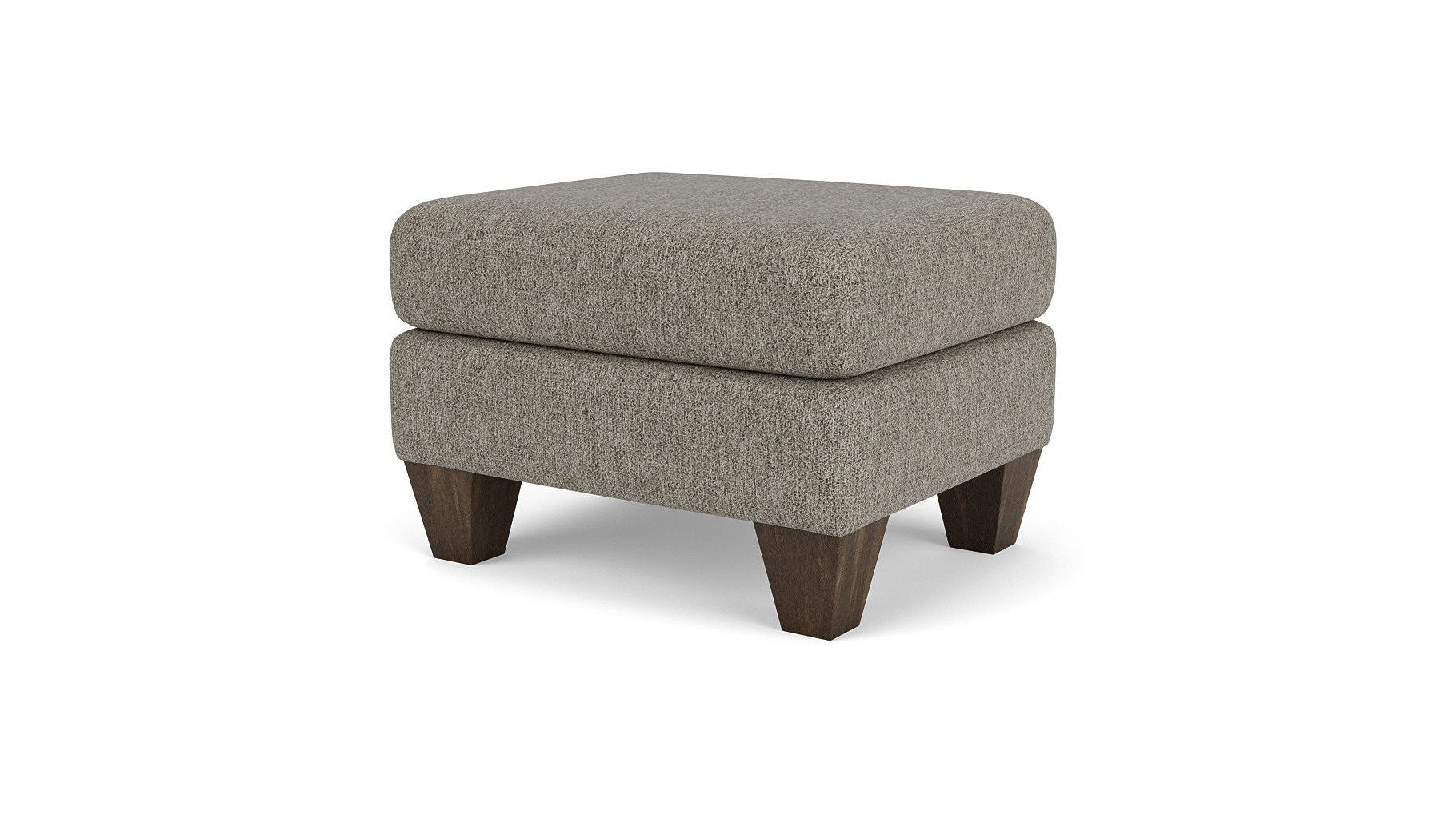 Moxy - Fabric Ottoman, Square Tapered Legs