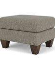 Moxy - Fabric Ottoman, Square Tapered Legs