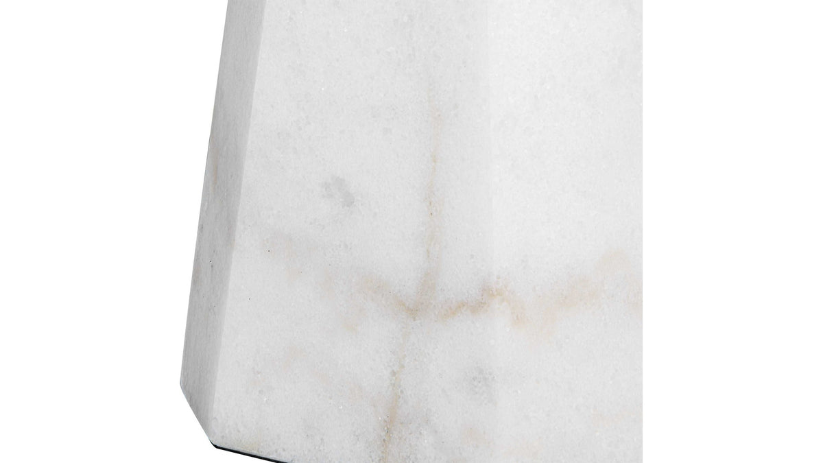 Citadel - Marble Table Lamp - White