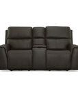 Jarvis - Power Reclining Loveseat With Console & Power Headrests
