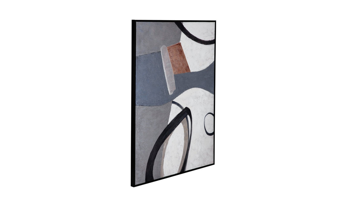 Sumter Canvas Art - Gray