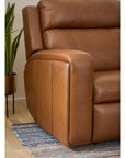 Wyatt - Power Reclining Loveseat With Console & Power Headrests & Lumbar