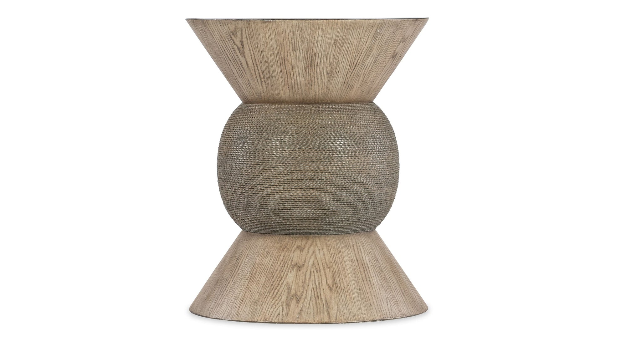 Commerce And Market - Round Robin Accent Table - Light Brown