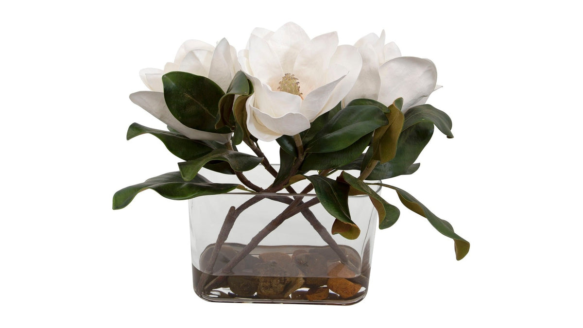 Middleton - Magnolia Flower Centerpiece - Green