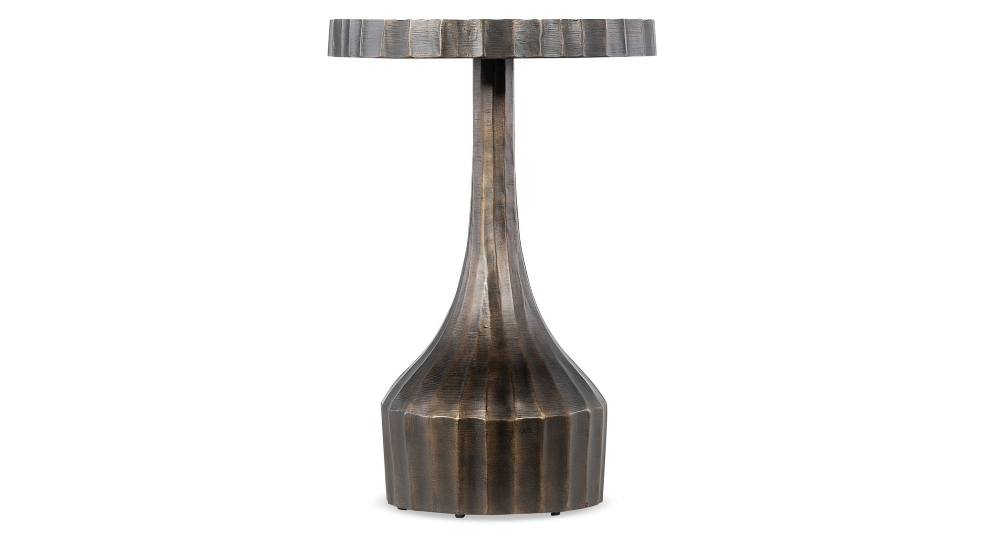 Commerce And Market - Ferrous Accent Table - Bronze