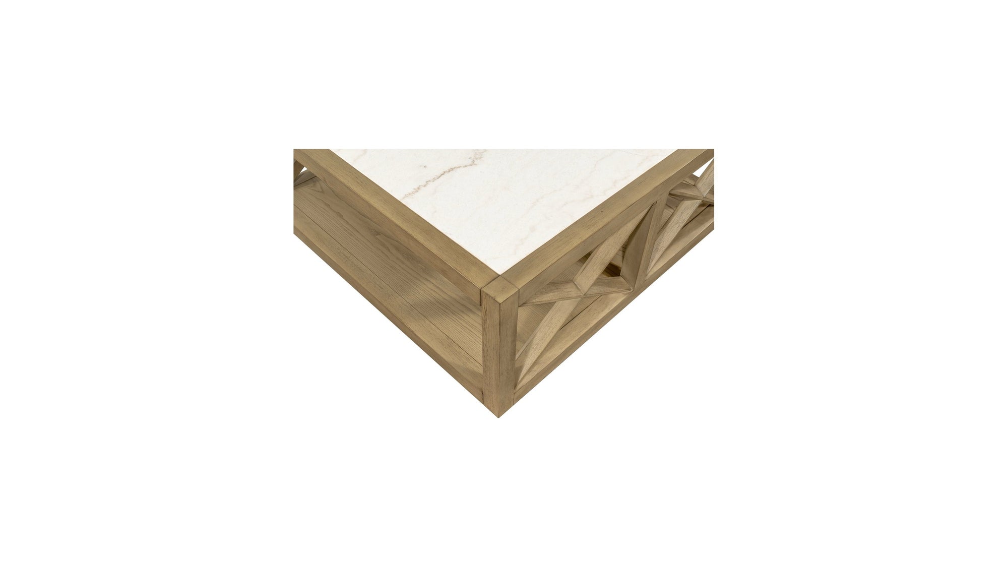Holden - Square Coffee Table - Rustic Blonde