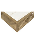 Holden - Square Coffee Table - Rustic Blonde