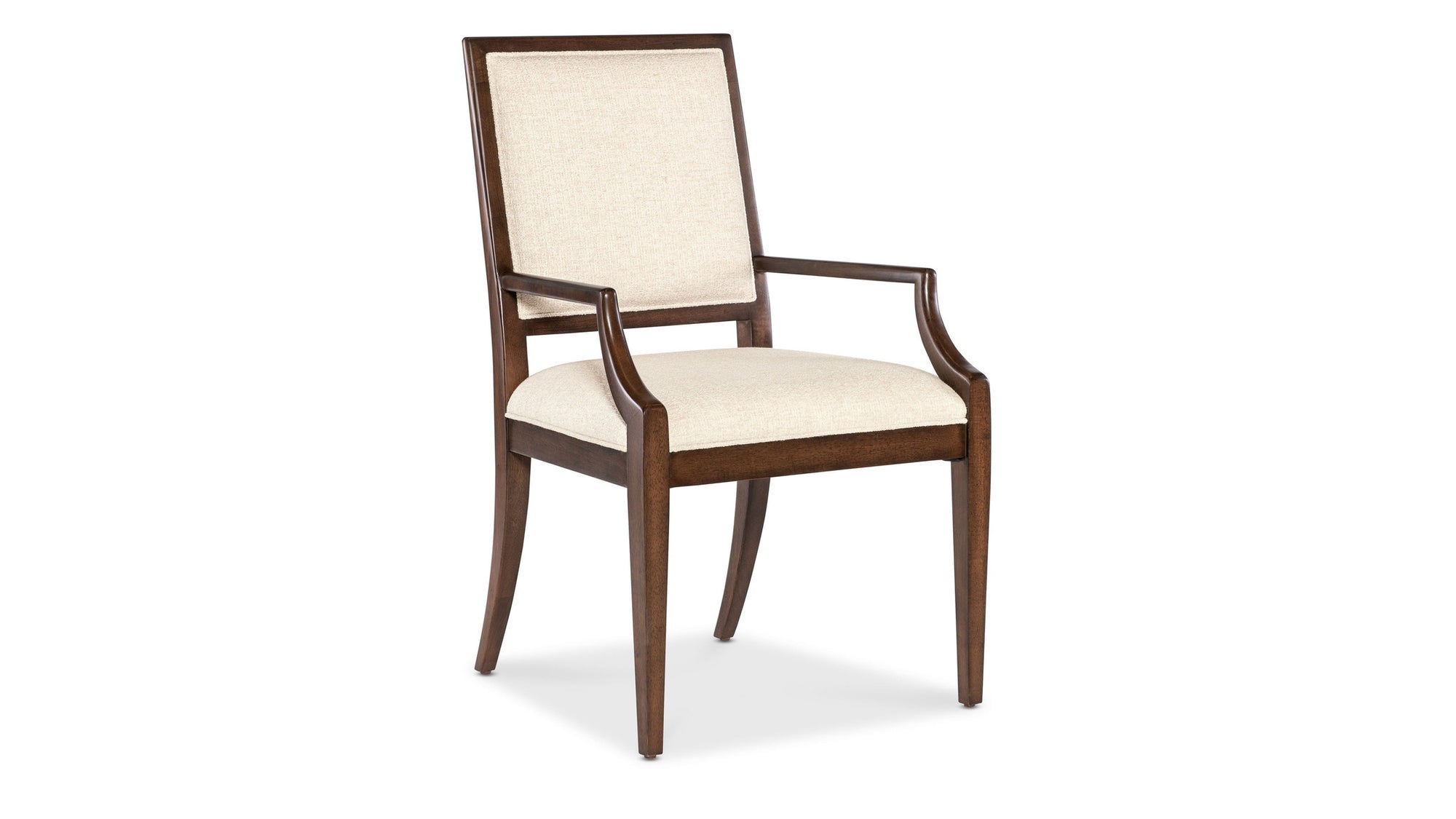Archives - Upholstered Arm Chair - Beige / Brown
