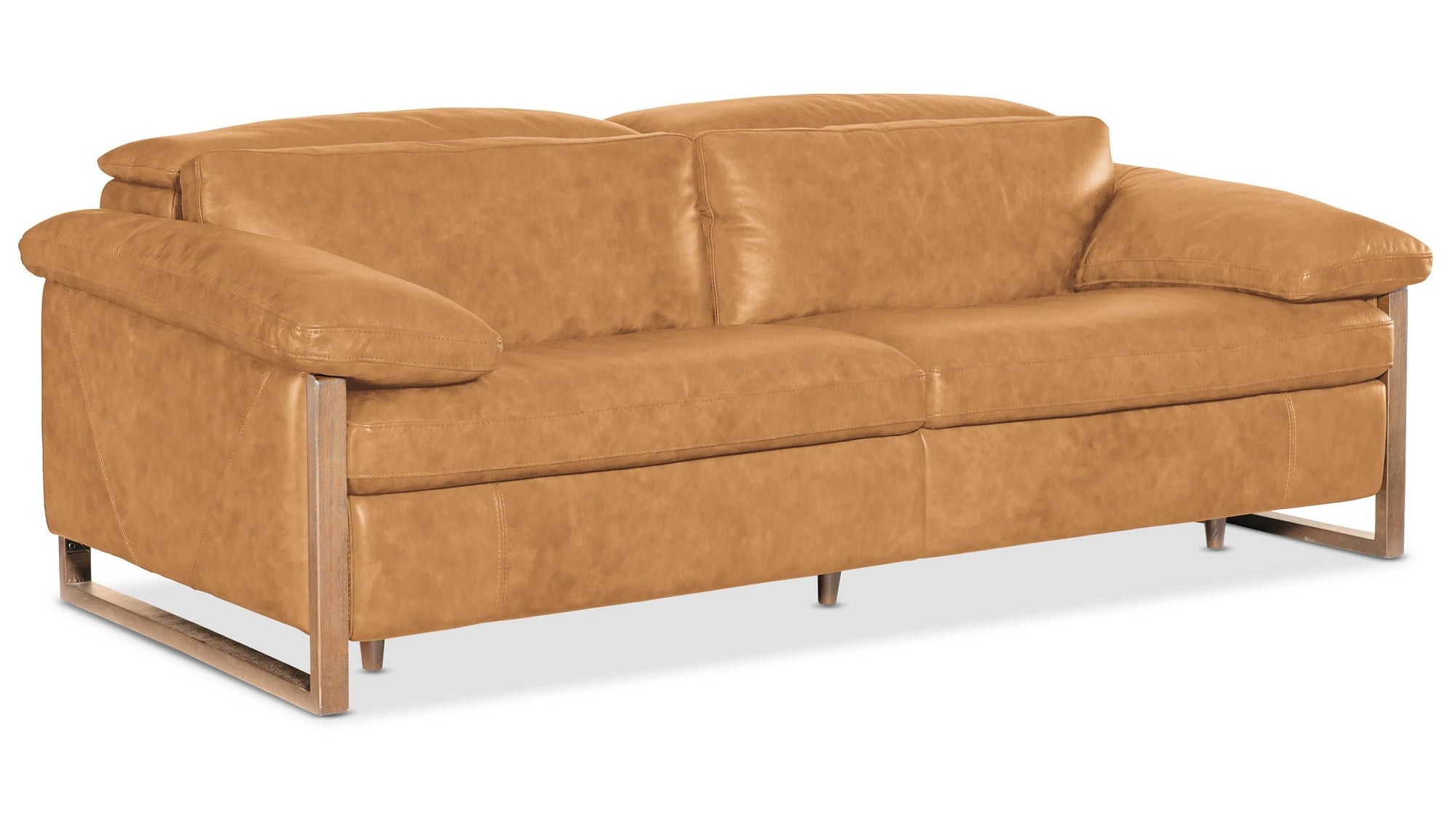Jericho - Power Sofa With Power Headrest - Brown